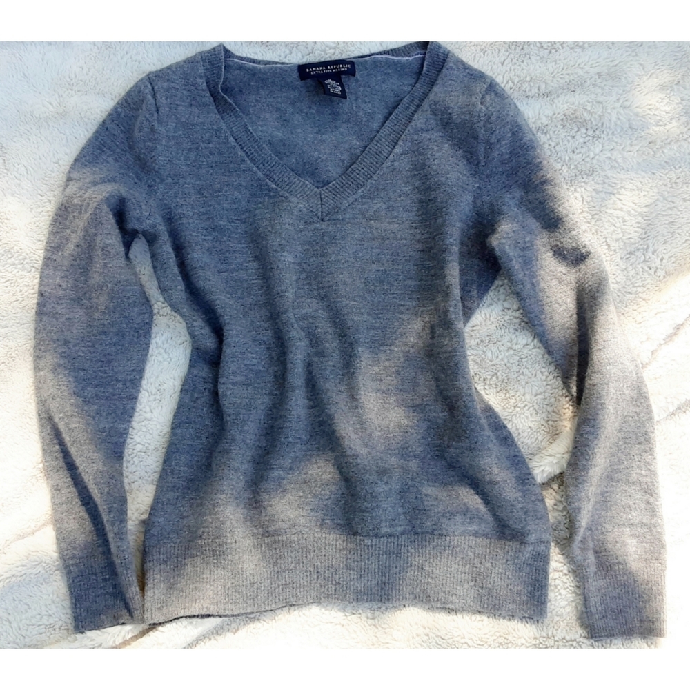 Banana Republic Extra Fine Merino Wool Sweater